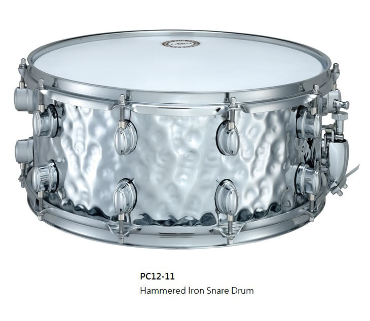 Hammered Iron Snare Drum (PC12-11B)