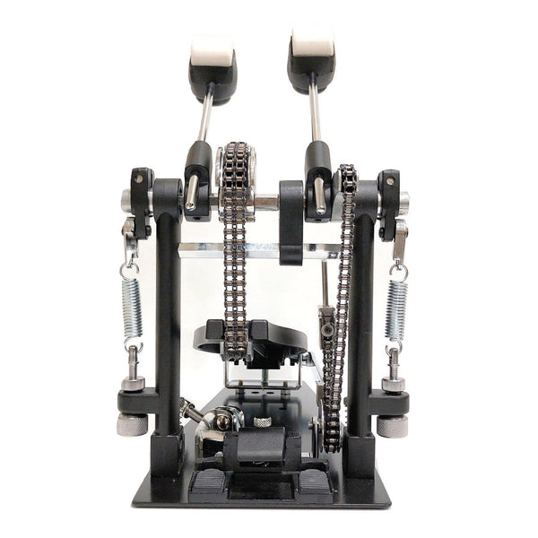 budget double bass pedal Hotspur Twin-Beater Single Bass Drum Pedal (PC12-15) – Lazer Music