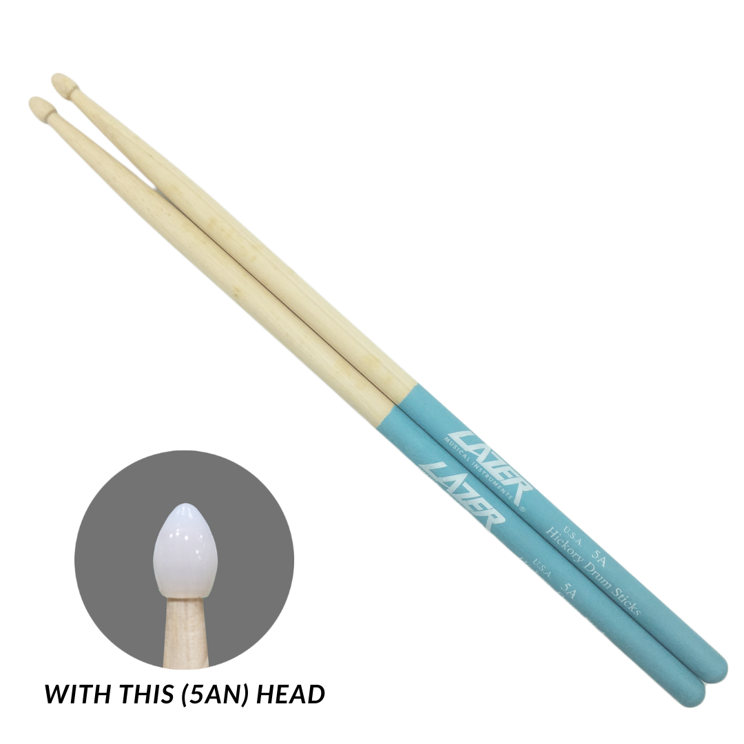Blue Anti-Slide Hickory Drumstick (PC163)