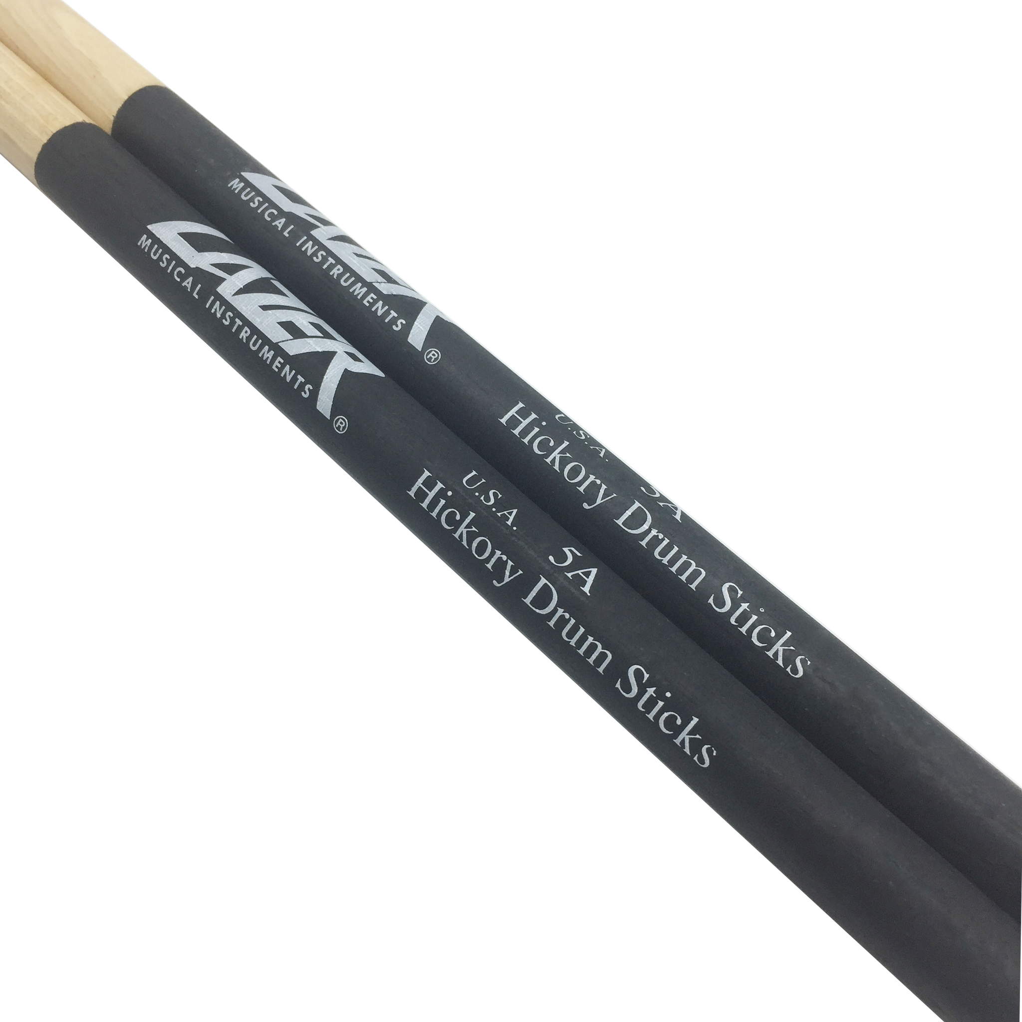 Black Anti-Slide Hickory Drumstick (PC163)