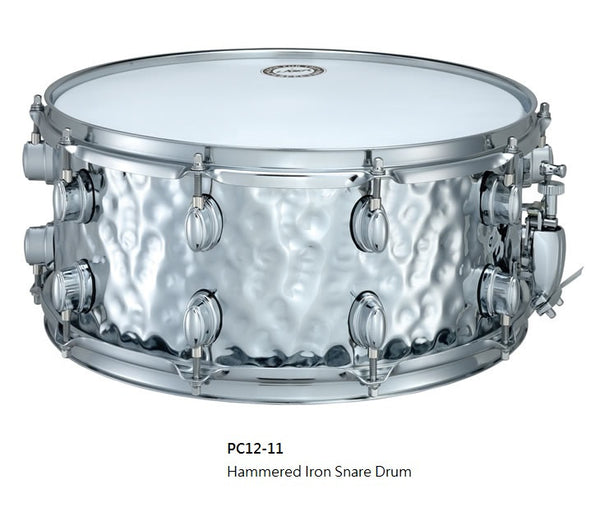 Hammered Iron Snare Drum (PC12-11B)