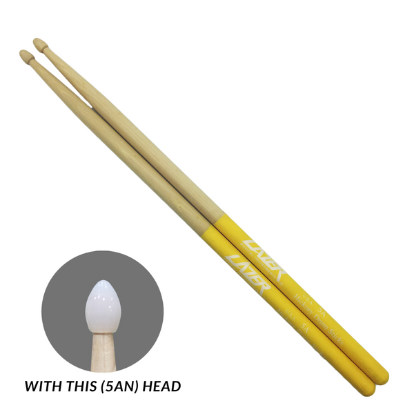 Yellow Anti-Slide Hickory Drumstick (PC163)